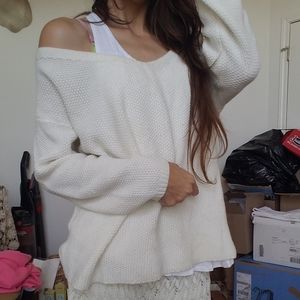 Off White Knit Sweater